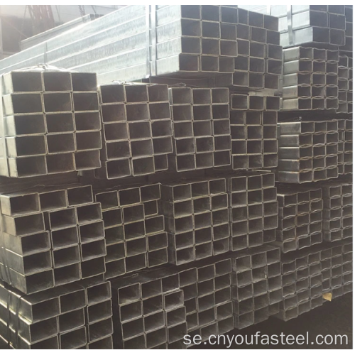 Pre Galvanized ERW WELDED Q235 Metal Square Tube